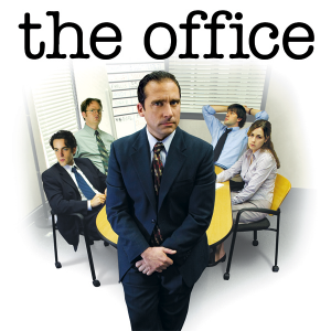 The season one promotional poster for The Office