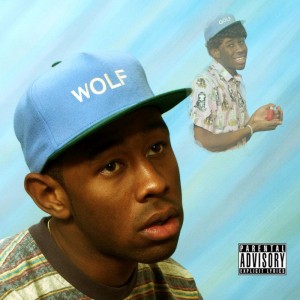 One of three album covers released for 'Wolf'