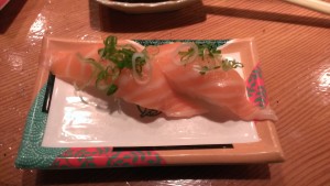 Soft salmon that melts in your mouth.