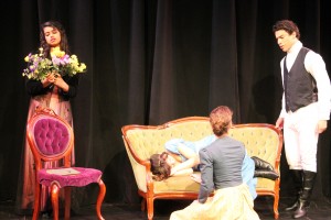 Carlmont students perform in last year's spring play "Pride and Prejudice." 