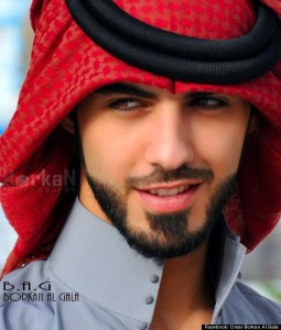 Omar Borkan Al Gala flashing a smile.  Photo credits:https://www.facebook.com/OmarBorkanAlGala 