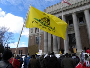 A Tea Party Rally in Washington (Fibonacci Blue-Flickr)