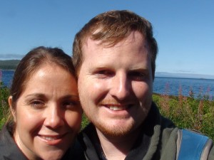 David Talcott with wife, Susie, in Juneau, Ala.