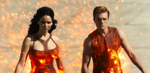 A scene from "The Hunger Games: Catching Fire" trailer.