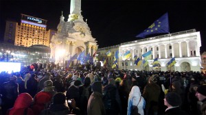 There are protests in Kiev, Ukraine. Photo courtesy of Creative Commons Search.