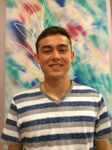 Senior Sean Luna, future student of UC Berkeley class of 2018. 